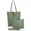 Női Táská shopper bag Hernan világoszöld HB0253